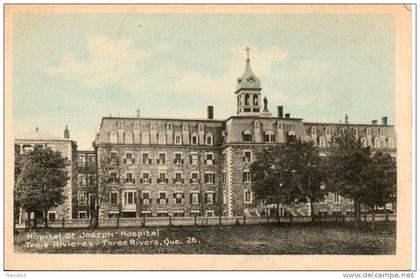 Canada. Trois rivieres. hopital saint joseph.