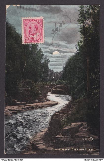Postcard, CANADA, Quebec, Montmorency River