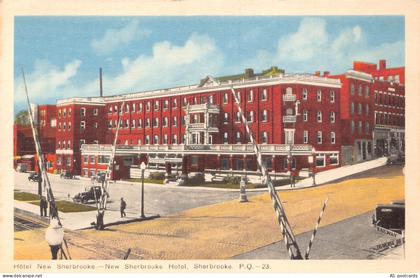 B646 Canada Hotel New Sherbrooke Sherbrooke Railway Pass vintage postcard