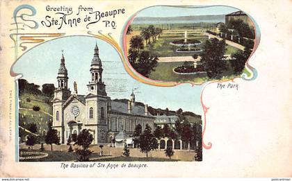 Canada - SAINTE ANNE DE BEAUPRÉ (QC) The Park - The Basilica