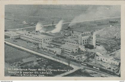 Canada - Trois-Rivières - St. Lawrence Paper Mills - Moulin à papier St. Laurent - Usine Papier