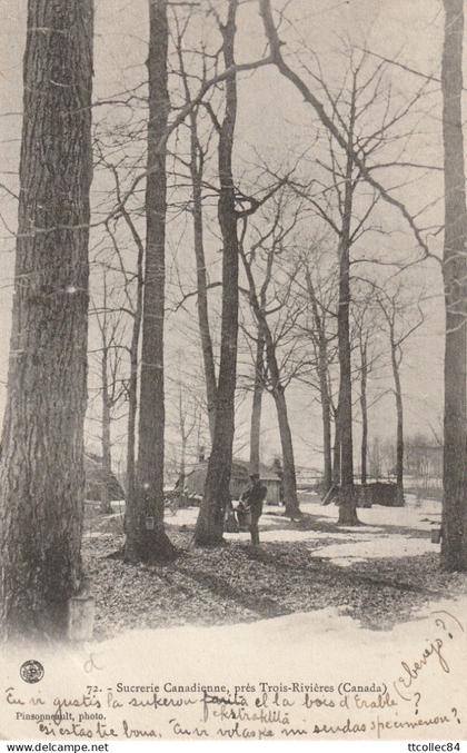CPA-CANADA-TROIS RIVIERES-Sucrerie canadienne