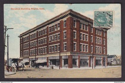 Postcard, CANADA, Regina, Donahue Building
