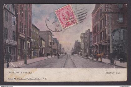 Postcard, CANADA, Sydney, Charlotte Street