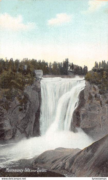 A893 Canada Quebec Montmorency Falls vintage postcard