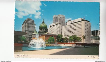 BF17971 place du canada montreal quebec  canada front/back image
