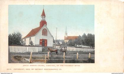 br106168 jesuit mission chapel tadousac saguenay river canada
