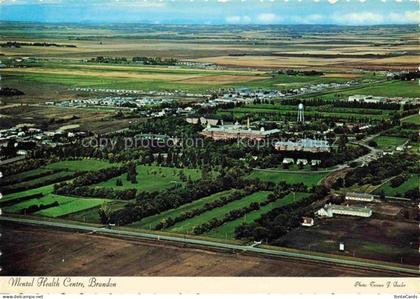 Brandon Manitoba Canada Mental Health Centre Air view