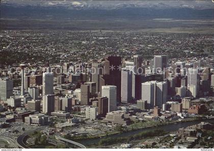 Calgary Fliegeraufnahme Skyline