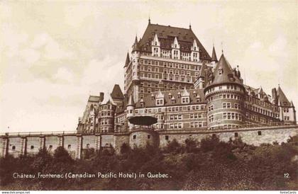 Chateau Frontenac Quebec Canada Château-Frontenac Canadian-Pacific-Hotel Schloss