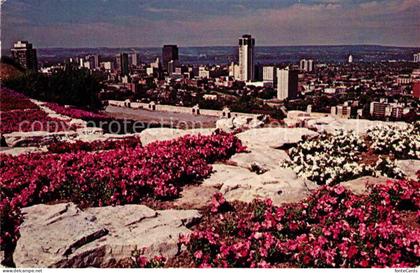 Hamilton Ontario Sam Lawrence Park overlooking Hamilton City
