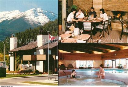 Jasper Alberta Motor Lodge Jasper Inn Gaststube Hallenbad