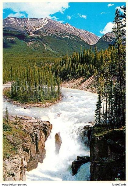Jasper Alberta Sunwapta Falls
