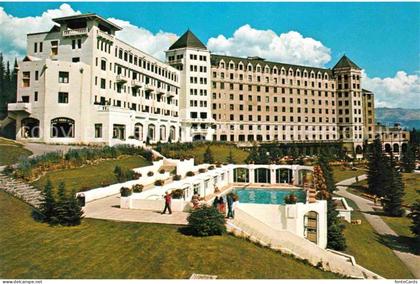 Lake Louise Chateau Canadian Rockies