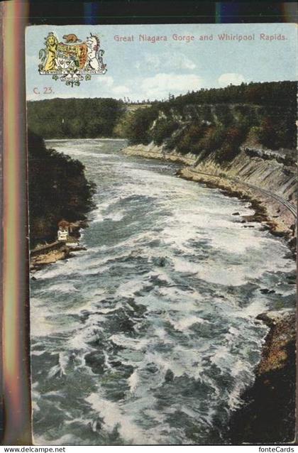 Niagara Falls Ontario Great Niagara Gorge Whirlpool Rapids