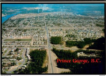 Prince George British Columbia Aerial view