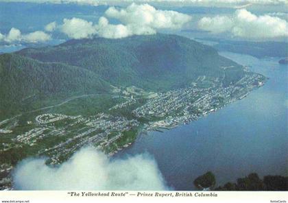 Prince Rupert The Yellowhead Route aerial view