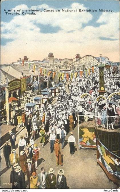 Toronto Canada Canadian National Exhibition Midway