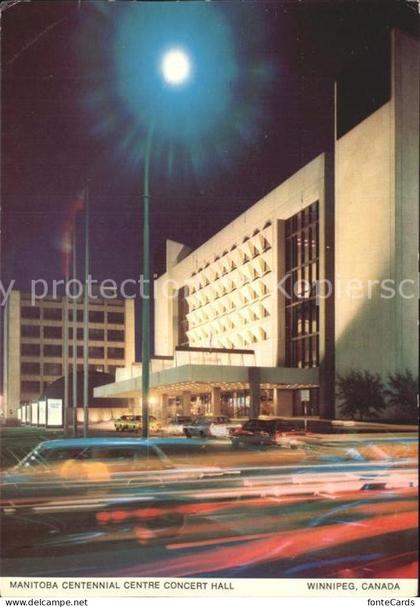 Winnipeg Manitoba Centennial Centre Concert Hall