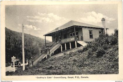 Gaspe - Godfrays Cafe Grand Etang - Canada