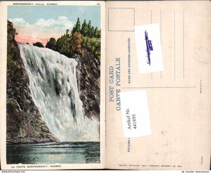 441895,Quebec Montmorency Falls Wasserfall