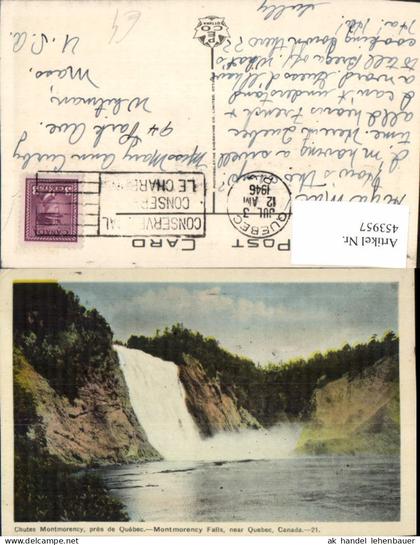 453957,Quebec Montmorency Falls Wasserfall