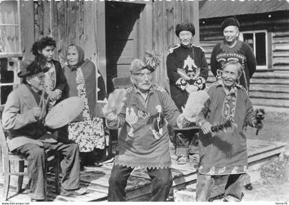 CPSM - CANADA - YUKON - Indiens Klinkets du Yukon exécutant une danse