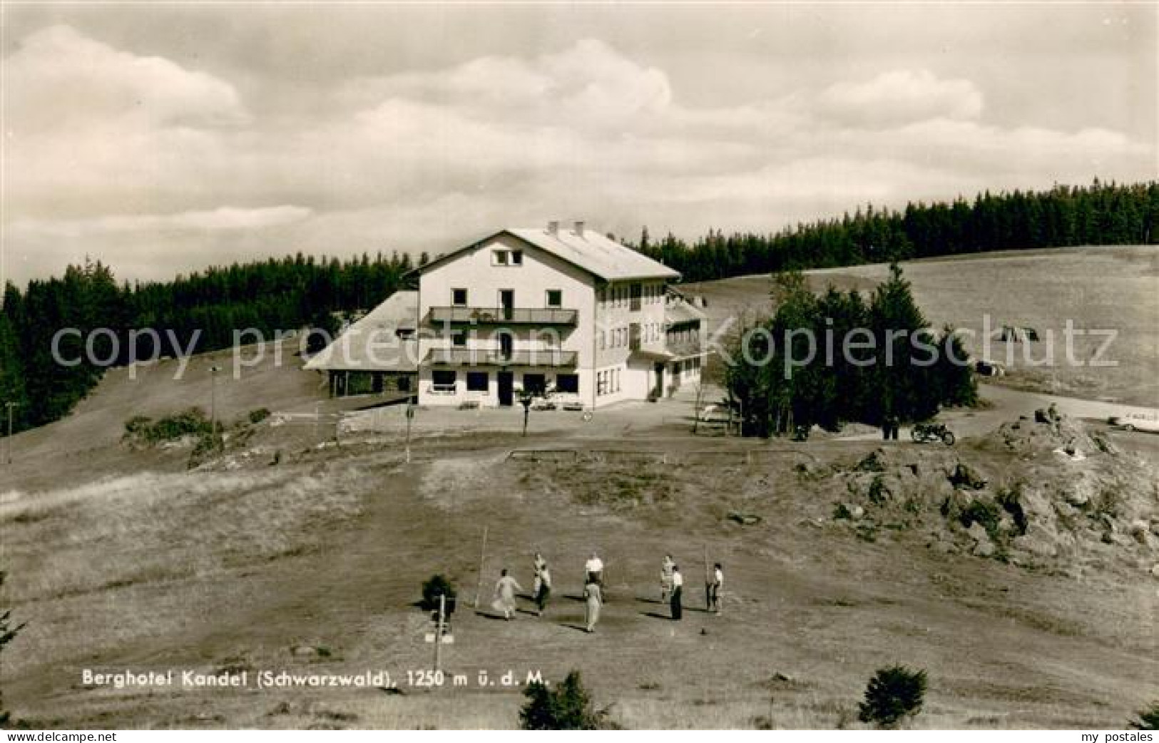 Kandel Breisgau Berghotel Kandel Aussenansicht