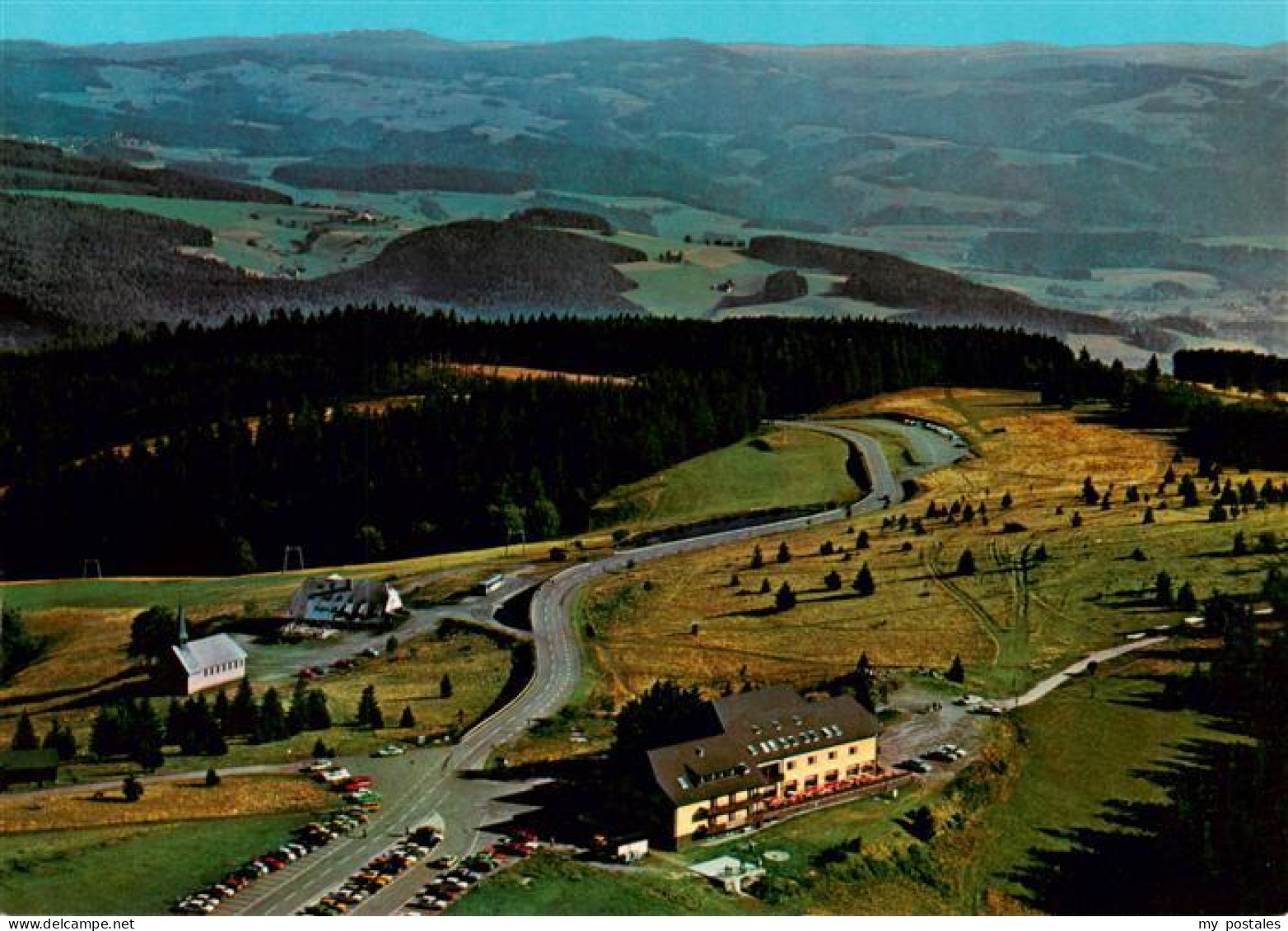 Kandel Breisgau Berghotel Kandel Fliegeraufnahme