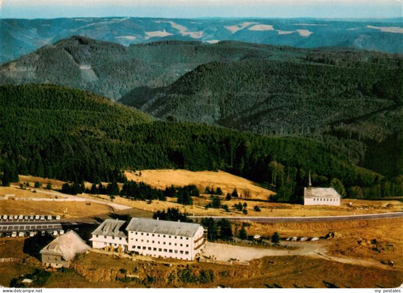 Kandel Breisgau Berghotel Kandel Fliegeraufnahme