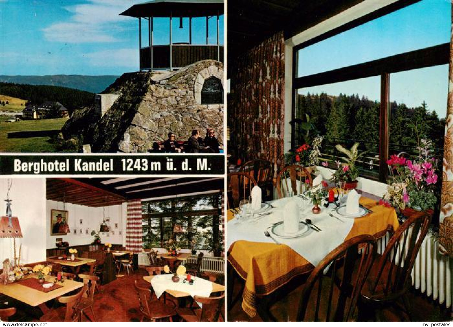 Kandel Breisgau Berghotel Kandel Gastraeume