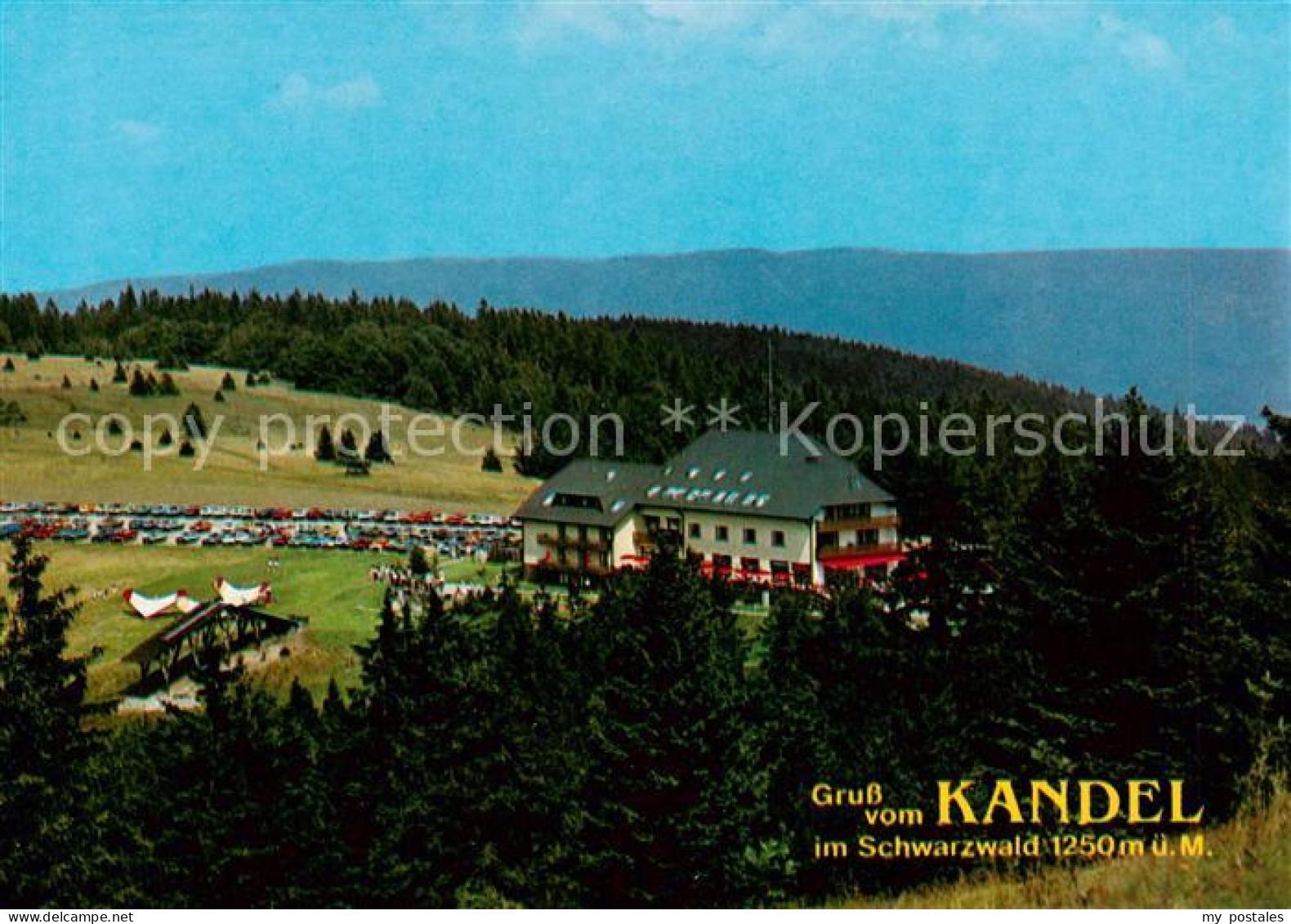 Kandel Breisgau Berghotel Kandel Panorama Schwarzwald