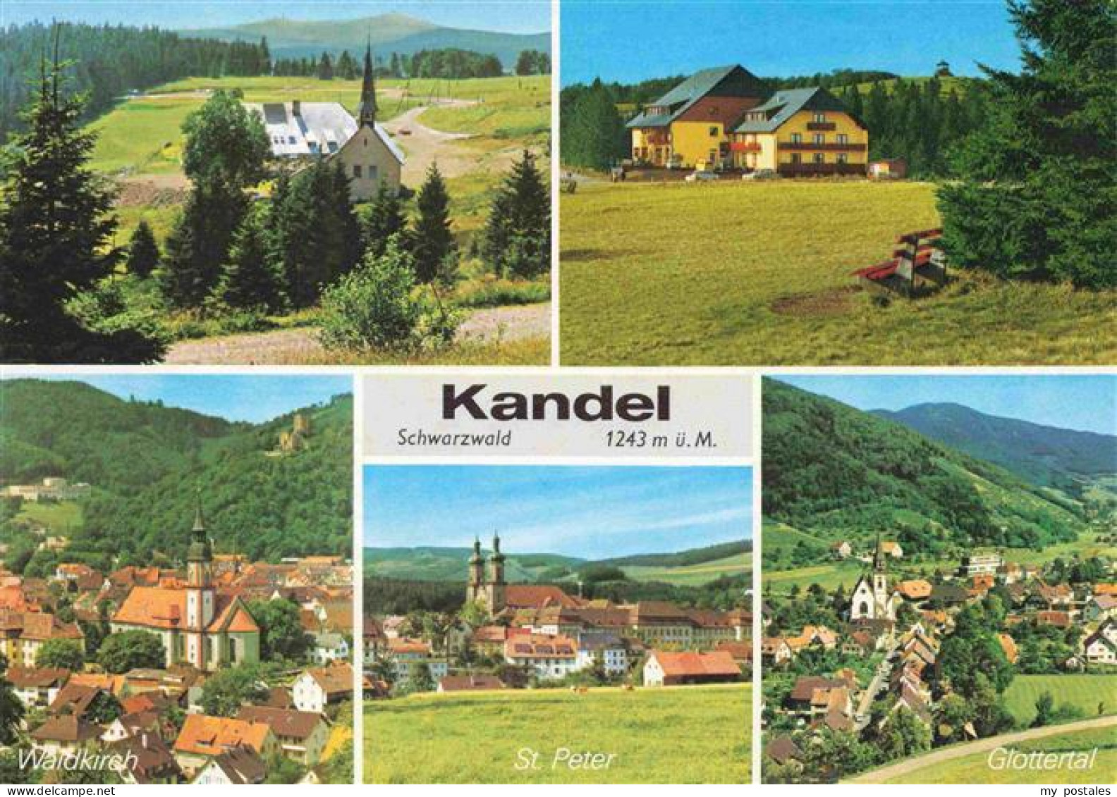 Kandel Breisgau Waldkirch BW Kapelle Gasthof Waldkirch St Peter Glottertal