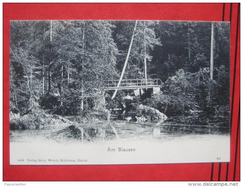 Kandergrund (BE) - Am Blausee / Steg