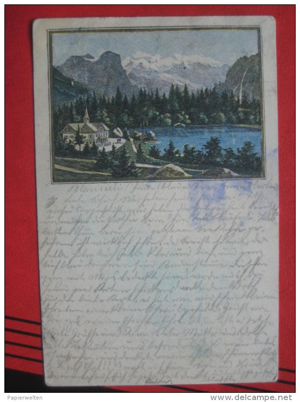 Kandergrund (BE) - Blauseeli / Vorläufer?