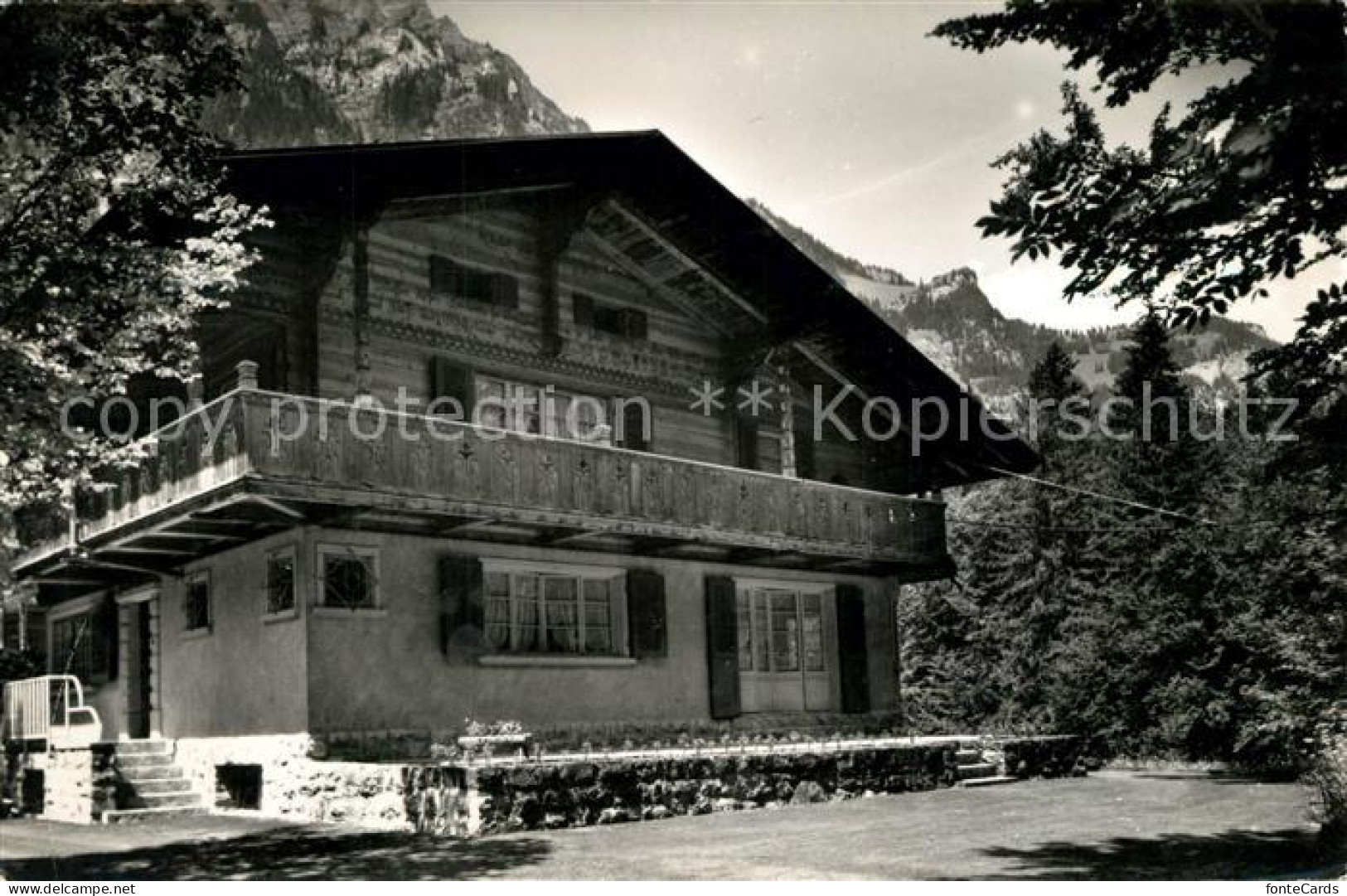 Kandergrund Chalet Riegelsee