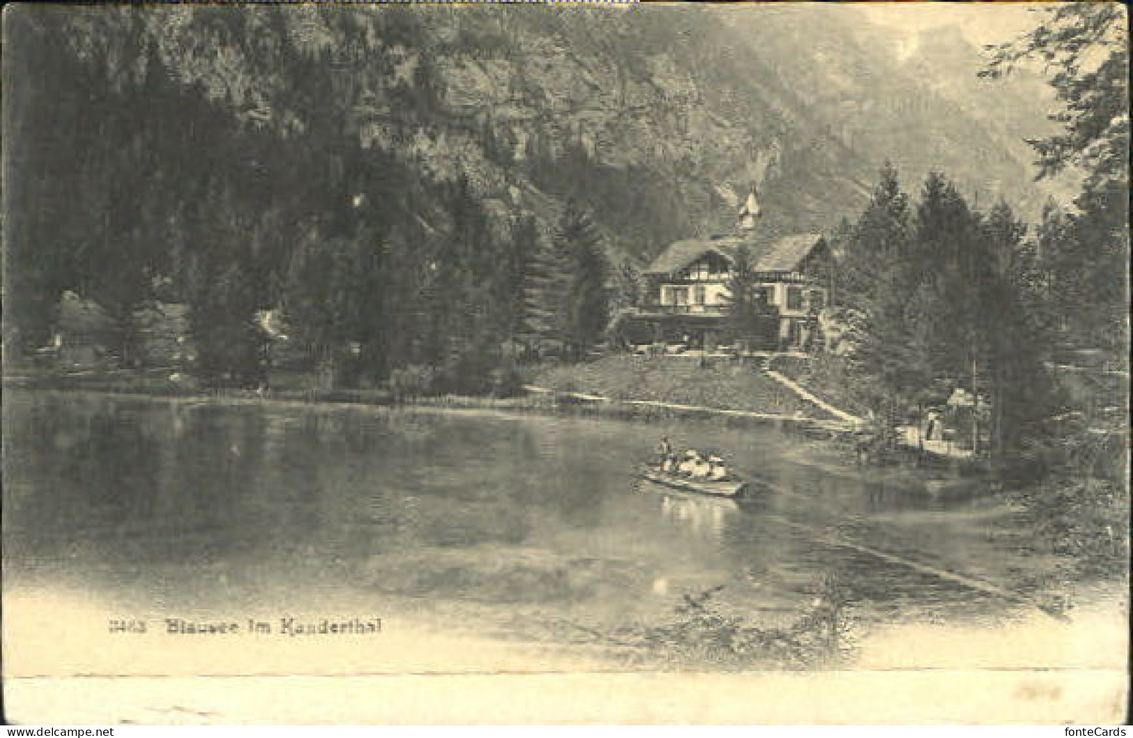 Kandergrund Kanderthal Blausee o