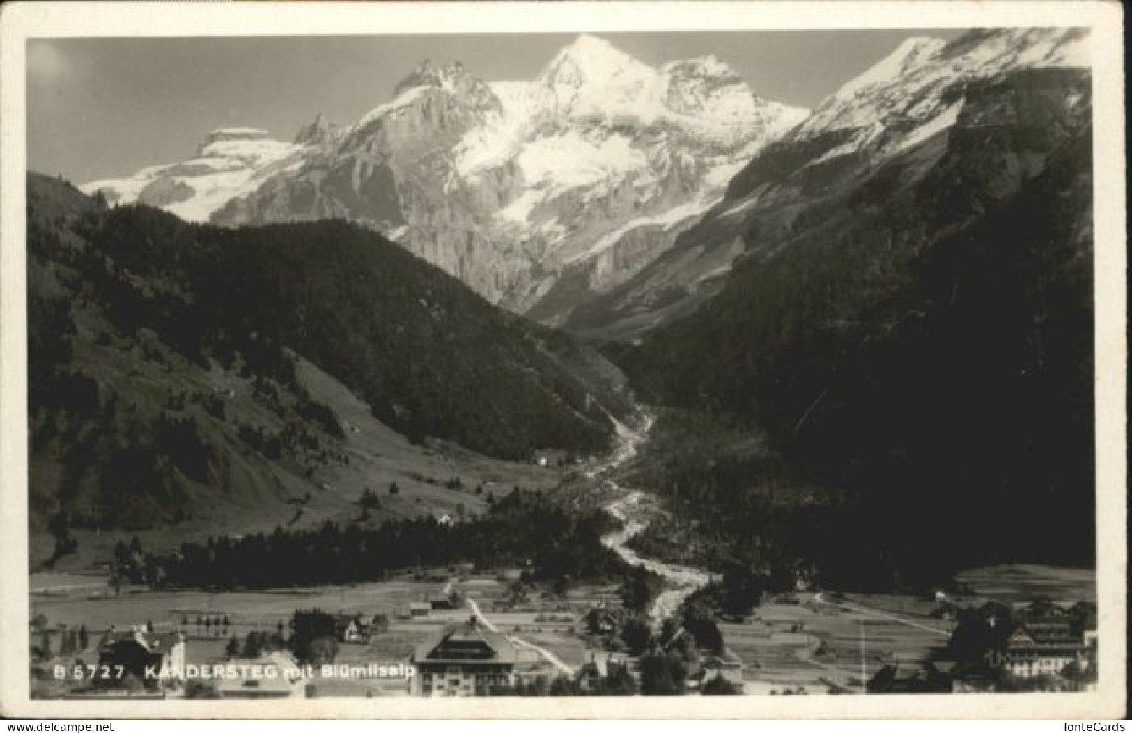 Kandersteg BE Kandersteg Bluemlisalp