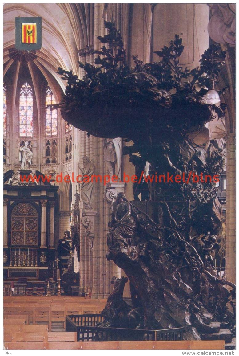 Kansel in de Kathedraal Mechelen