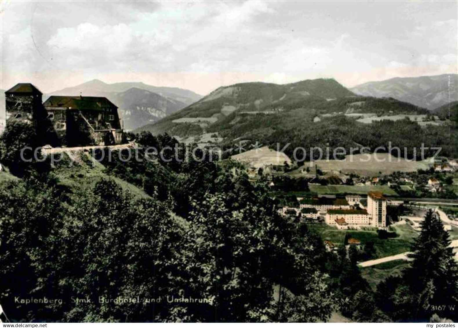 Kapfenberg Burghotel und Umfahrung