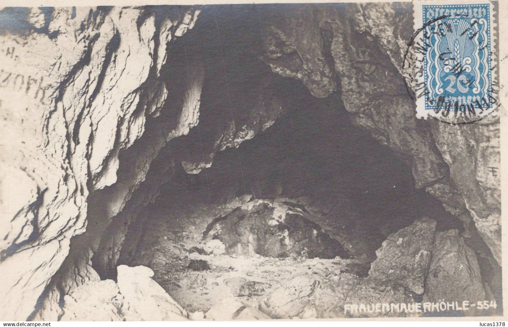 KAPFENBERG / FRAUENMAUERHOLE / 554