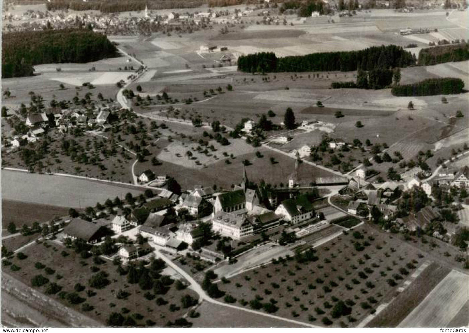 Kappel Albis Fliegeraufnahme