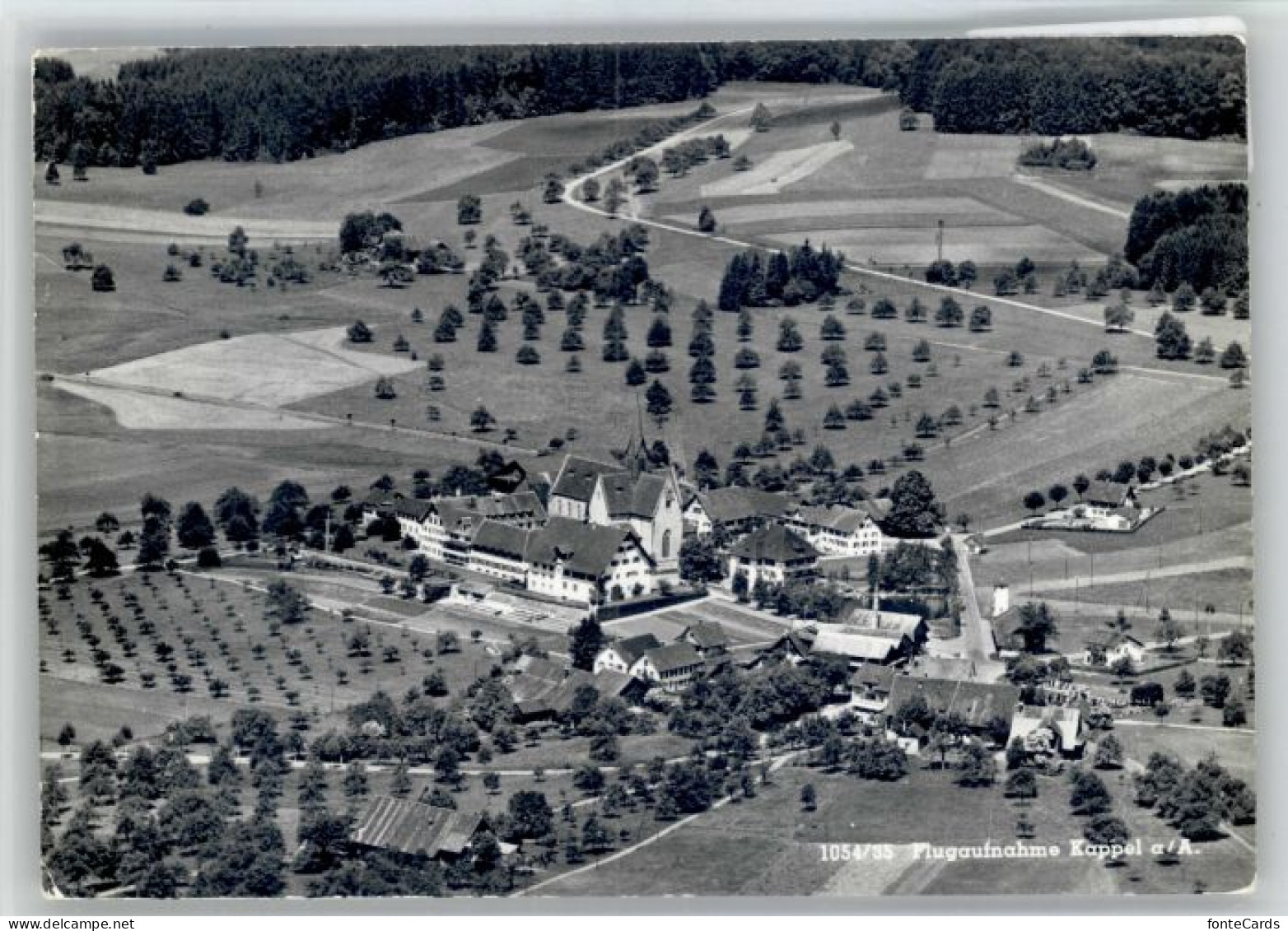 Kappel Albis Fliegeraufnahme