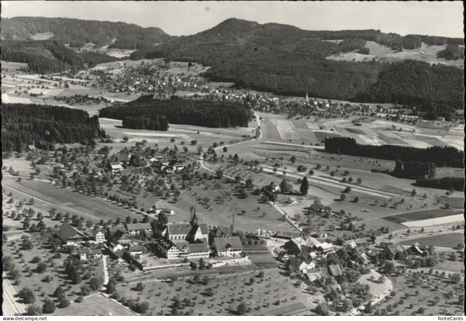 Kappel Albis Fliegeraufnahme