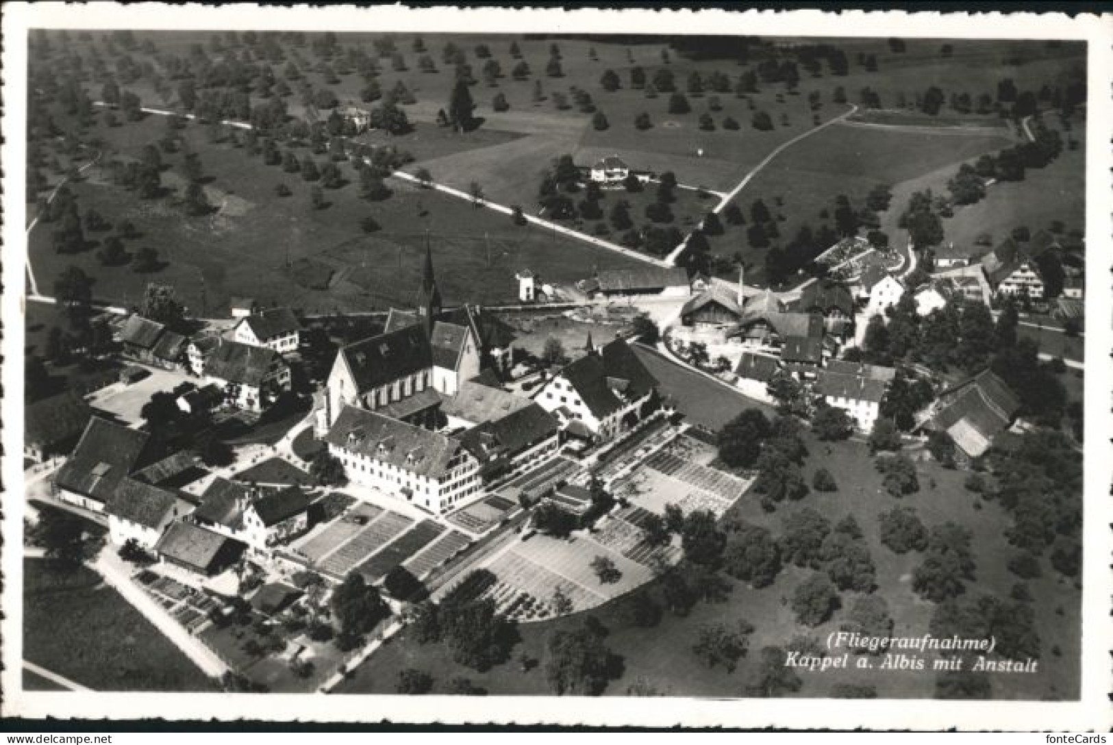 Kappel Albis Fliegeraufnahme