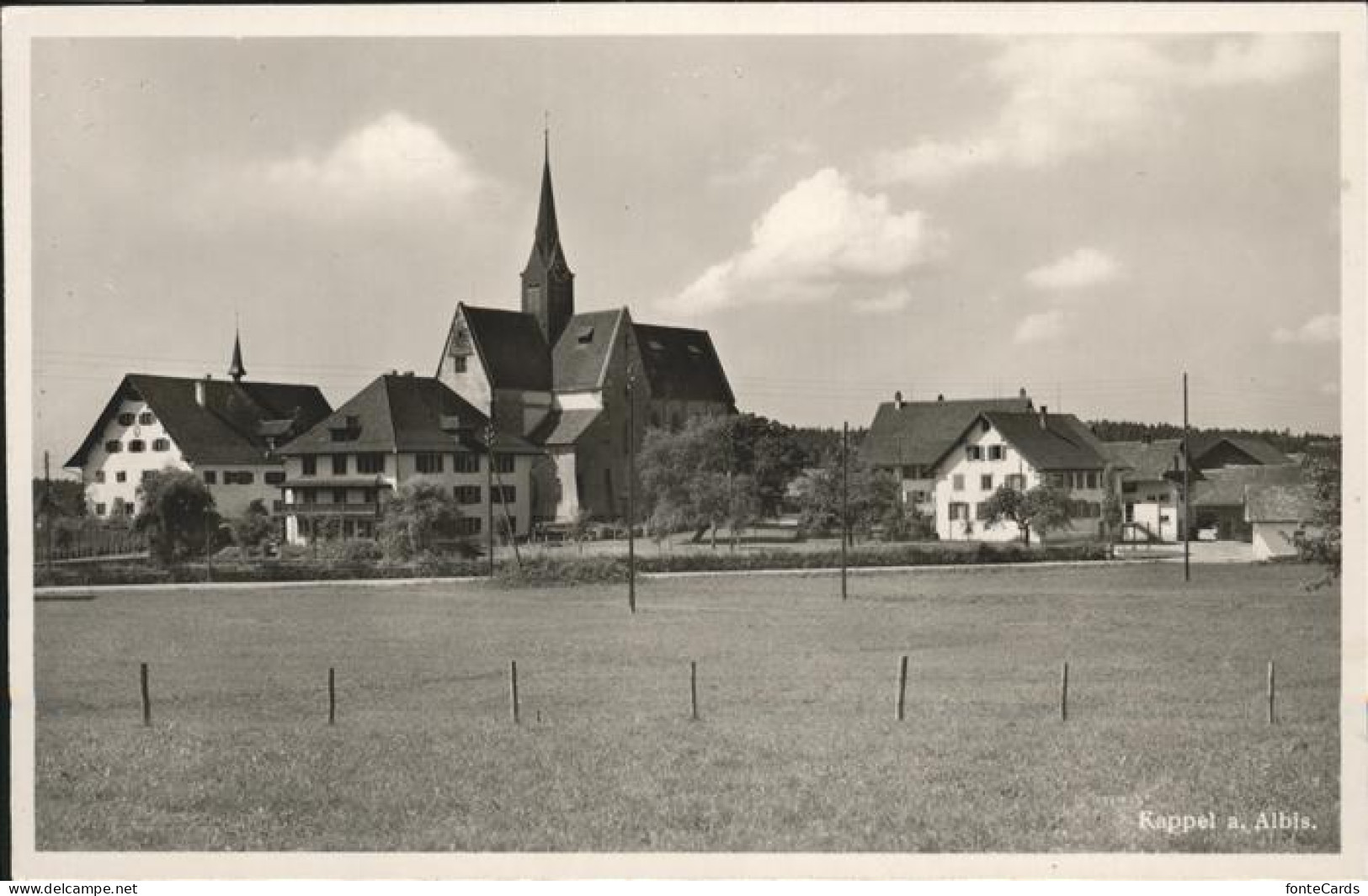 Kappel Albis Teilansicht