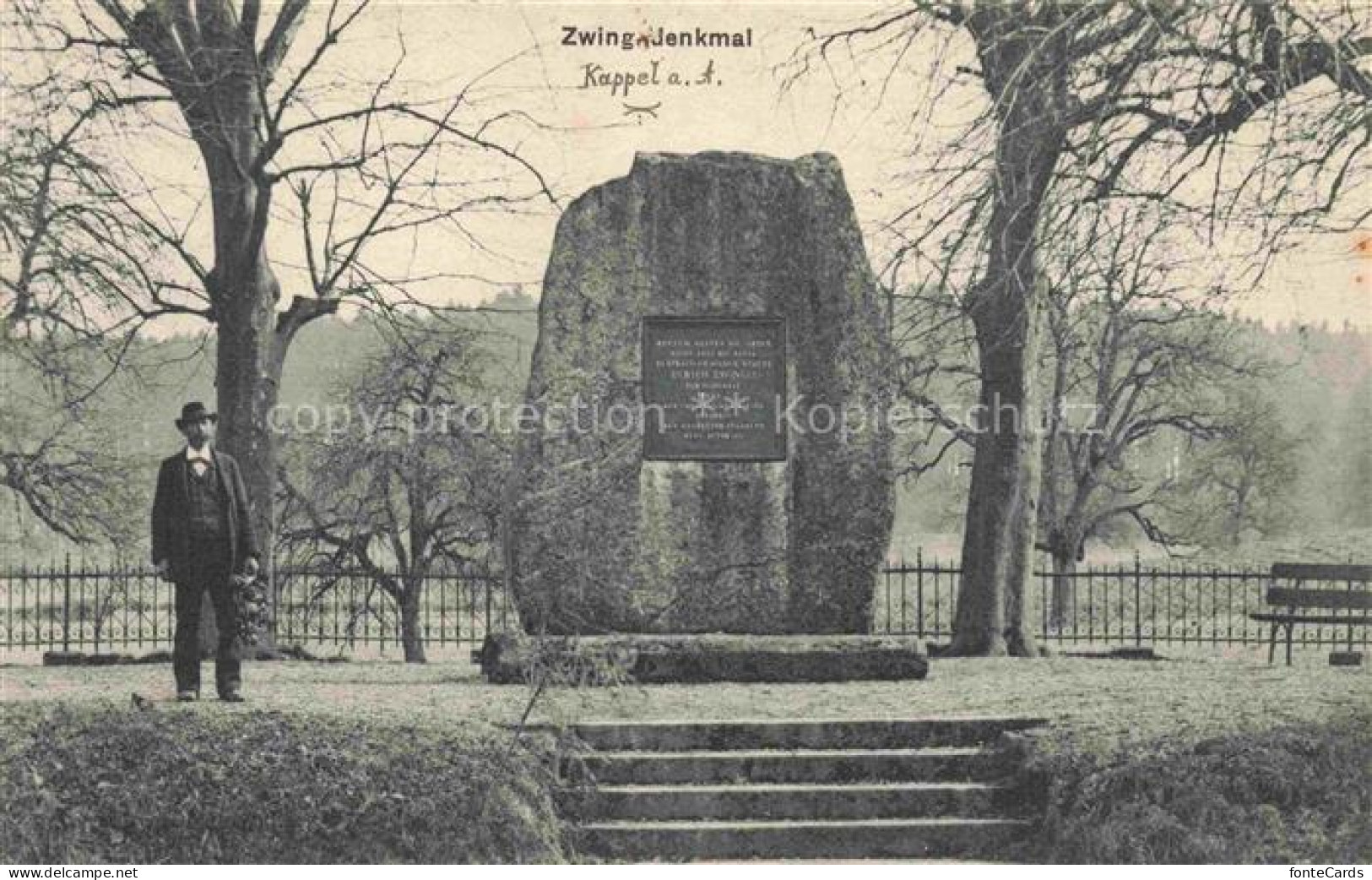 Kappel Albis ZH Zwinglidenkmal