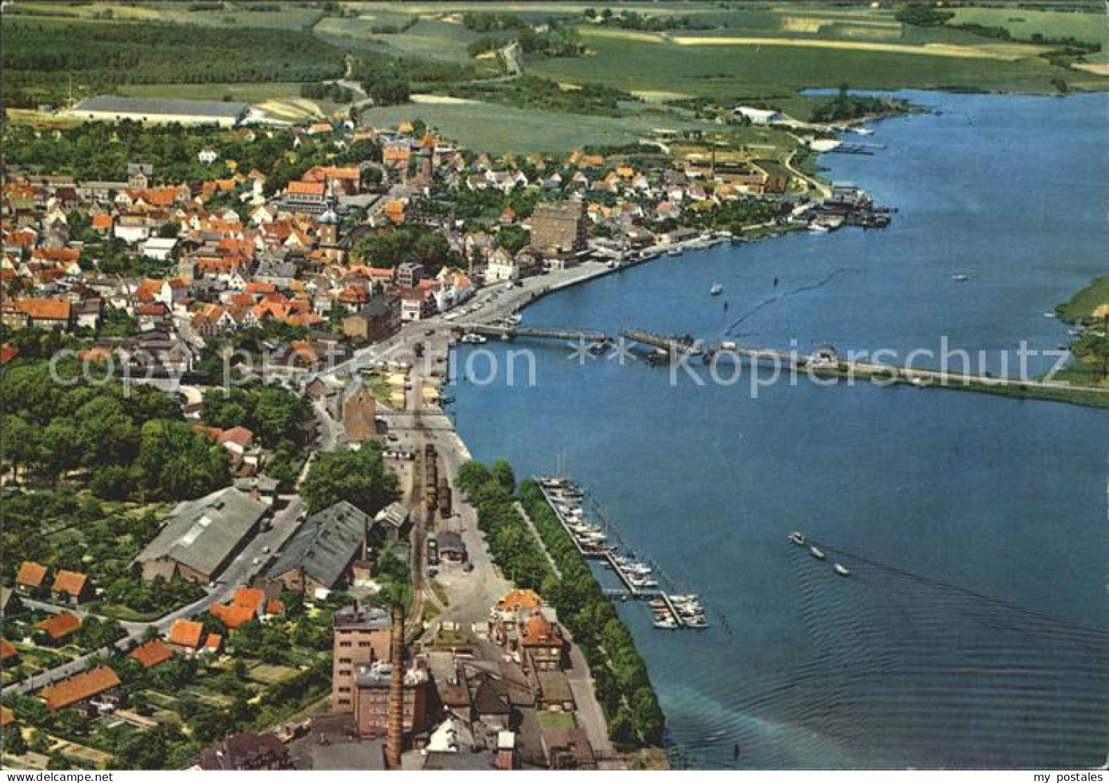 Kappeln Schlei Fliegeraufnahme