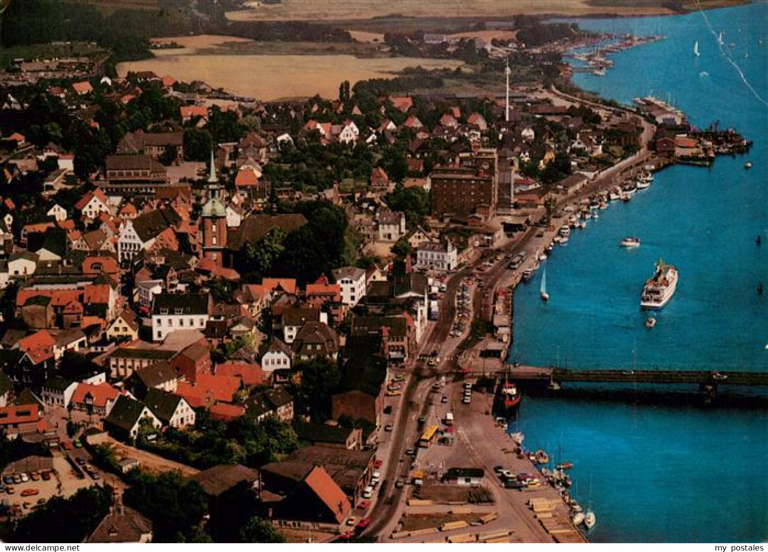 Kappeln Schlei Fliegeraufnahme