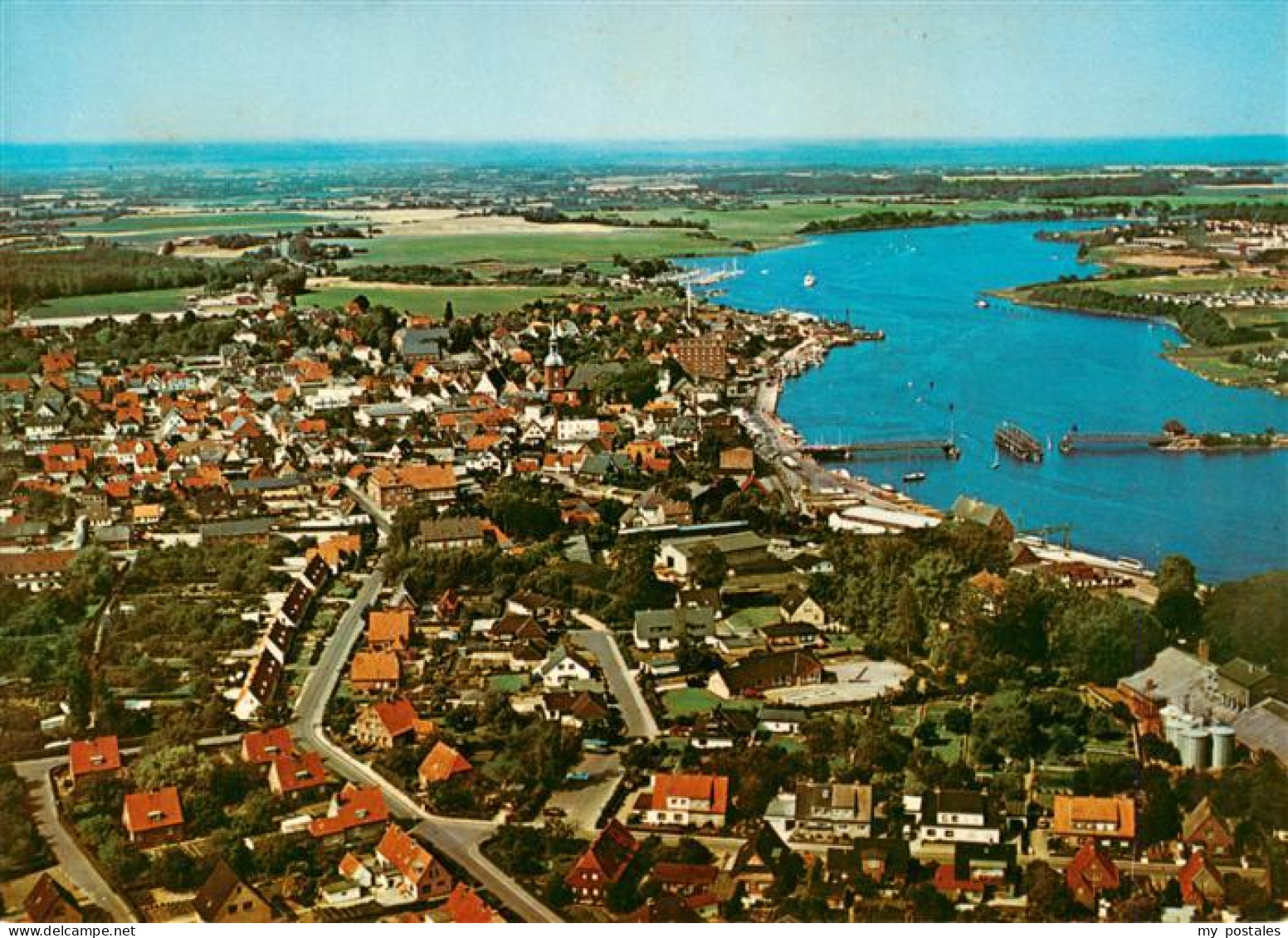Kappeln Schlei Fliegeraufnahme